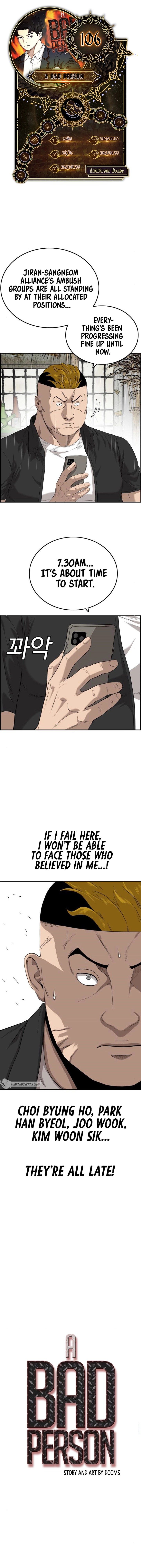 A Bad Person Chapter 106 1